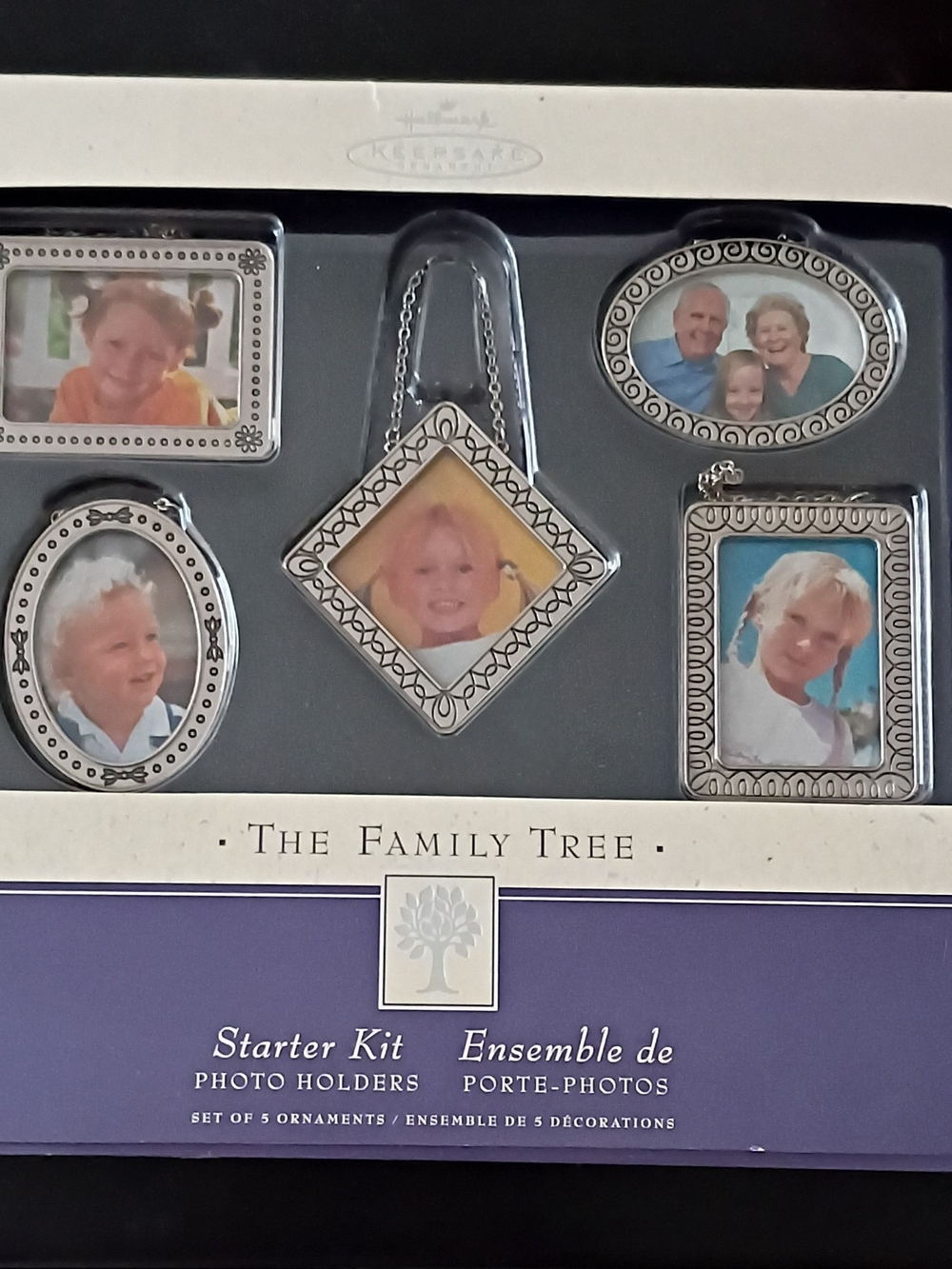 Hallmark Silver Photo Holder Starter Kit - Assorted Shapes